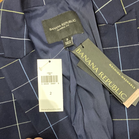 Never worn Banana Republic machine washable blazer - Picture 2 of 3